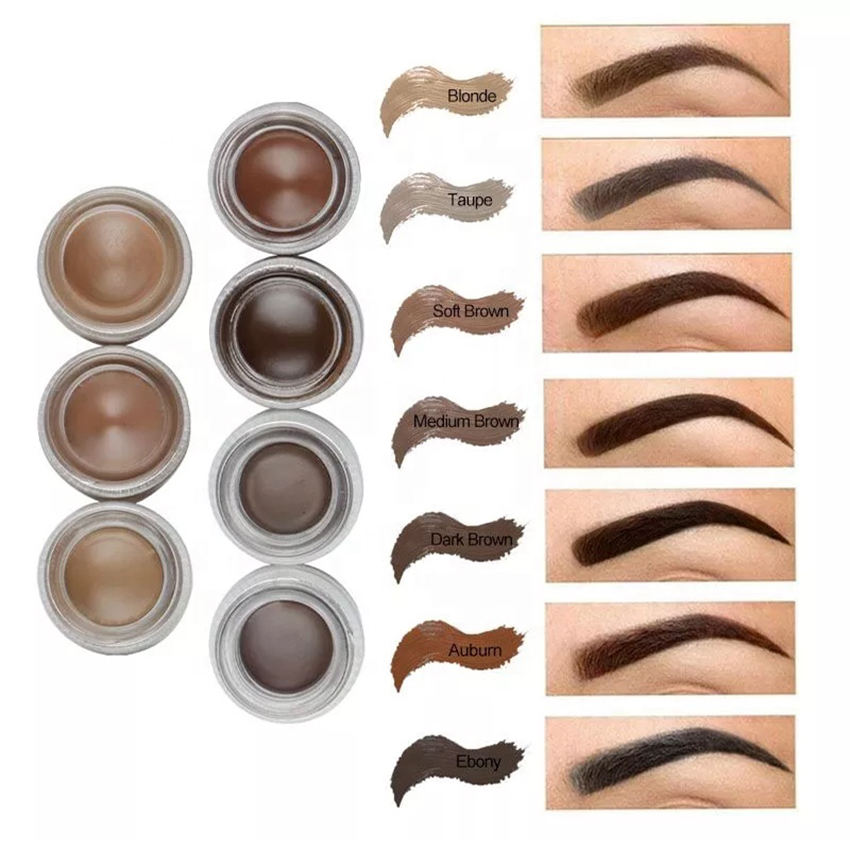 7 Color Eyebrow Gel Waterproof Easy To Apply