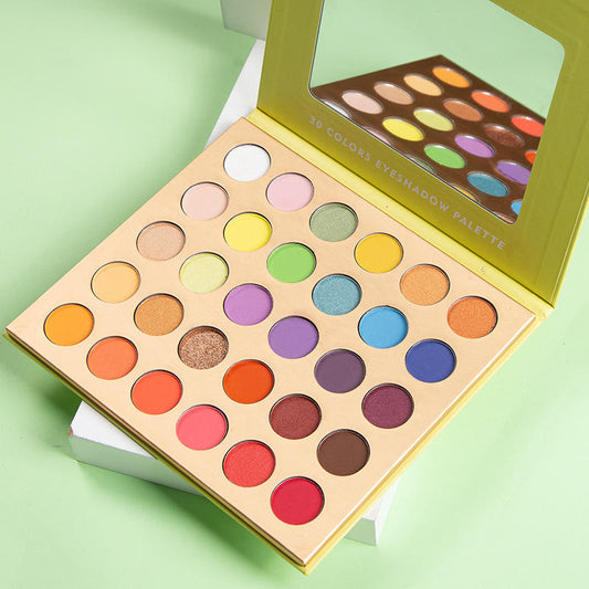 Eyeshadow Palette 30 Color Rainbow Palette Colorful Eye Makeup