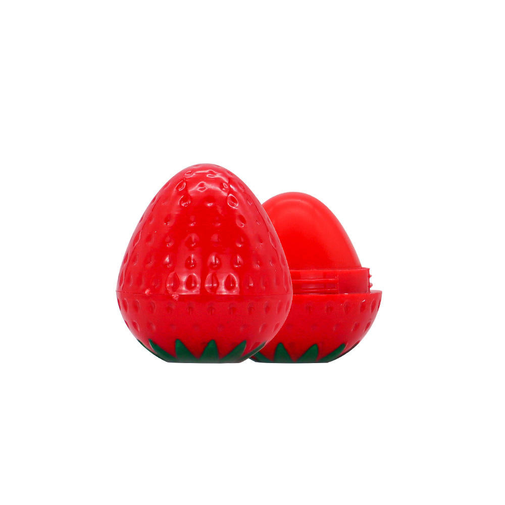 Moisturizing Cute Fruit Strawberry Shaped Lip Balm