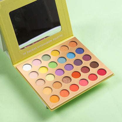 Eyeshadow Palette 30 Color Rainbow Palette Colorful Eye Makeup