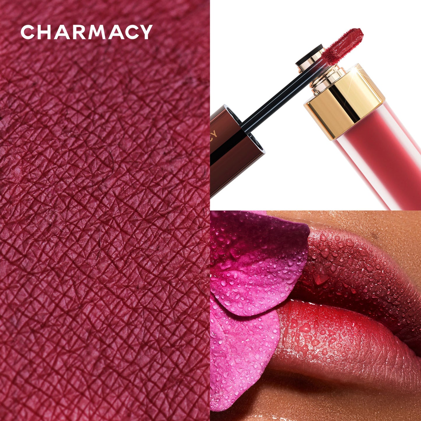 CHARMACY Matte Lipgloss Waterproof 24H Long-lasting