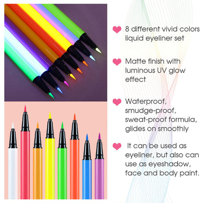 Colorful Liquid Eyeliner