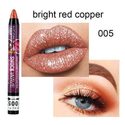 36 Colors Shimmer Eye Shadow Pencil Lip Pen