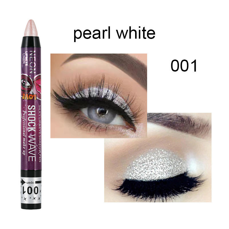 36 Colors Shimmer Eye Shadow Pencil Lip Pen