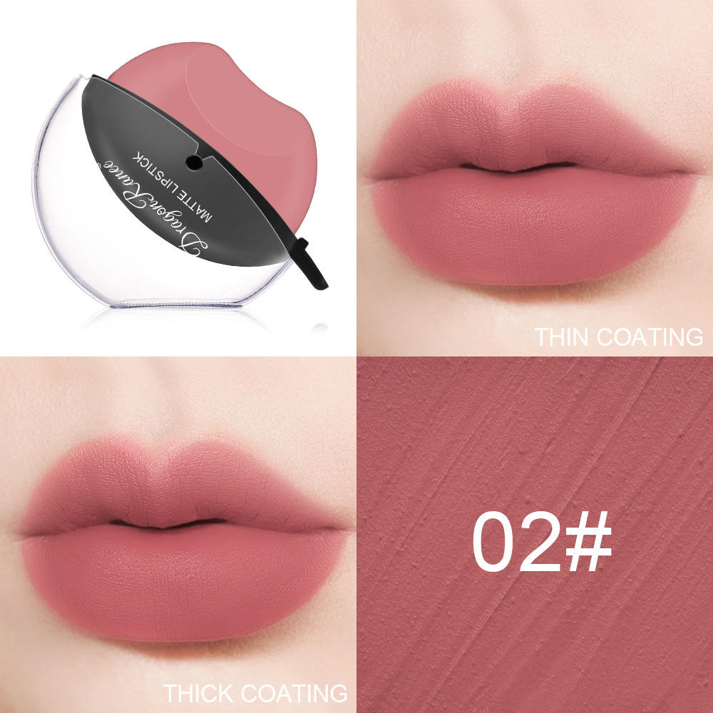 Matte Lipstick Lazy Lip Shape Lip Makup