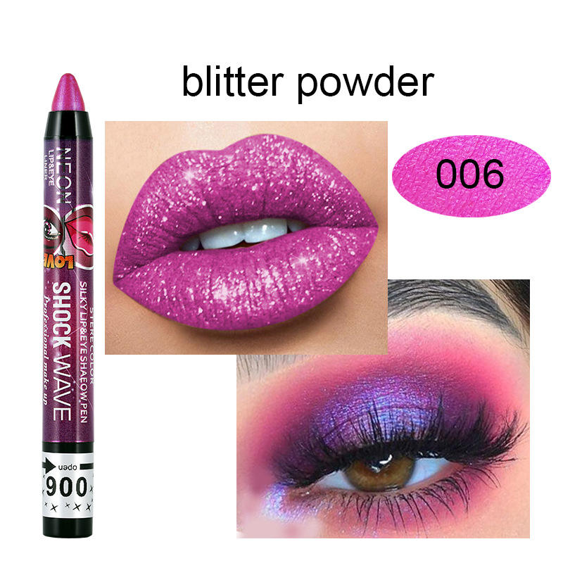 36 Colors Shimmer Eye Shadow Pencil Lip Pen