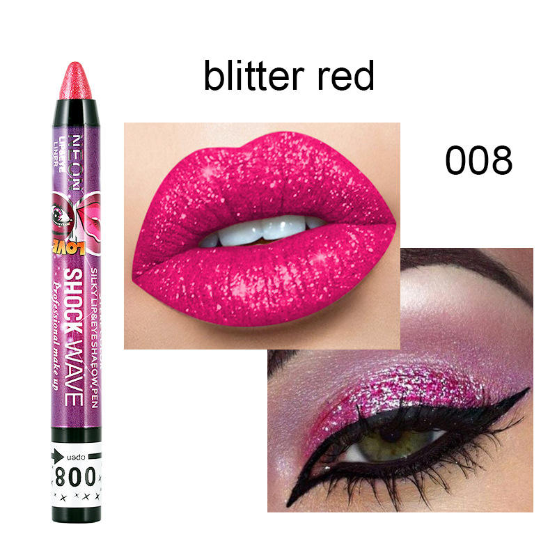 36 Colors Shimmer Eye Shadow Pencil Lip Pen