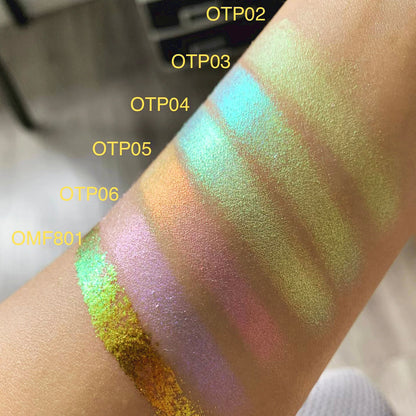 DIY Multichrome Eyeshadow Single Duochrome Palette