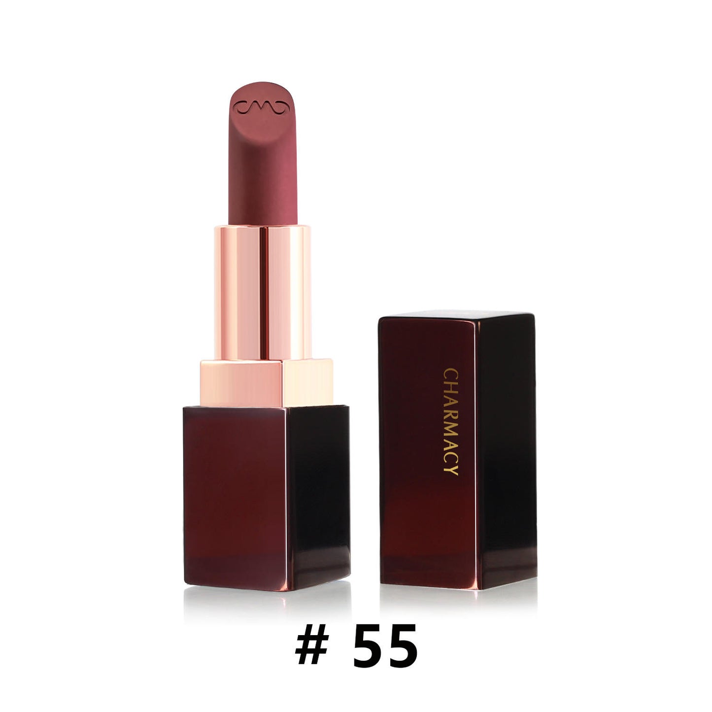 CHARMACY Sexy Red Matte Lipstick Velvet Longstay Lip Makeup