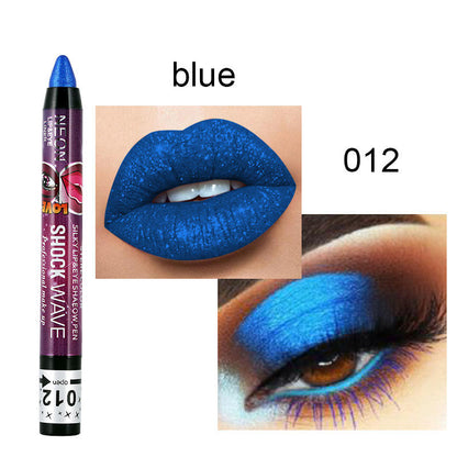 36 Colors Shimmer Eye Shadow Pencil Lip Pen