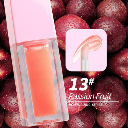 Pink Packaging Lip Oil  Fruit Favor Lip Balm