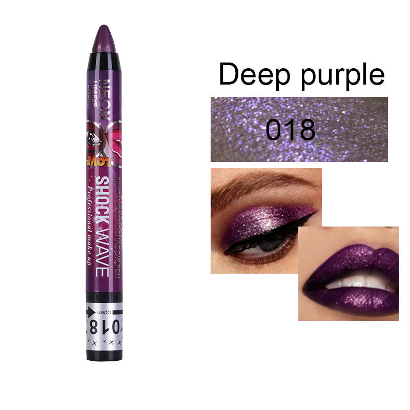 36 Colors Shimmer Eye Shadow Pencil Lip Pen