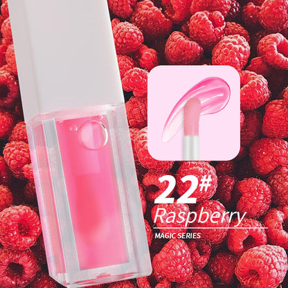 Pink Packaging Lip Oil  Fruit Favor Lip Balm