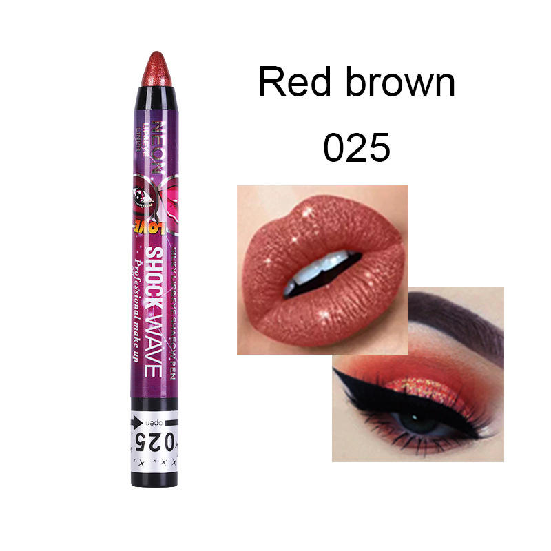 36 Colors Shimmer Eye Shadow Pencil Lip Pen