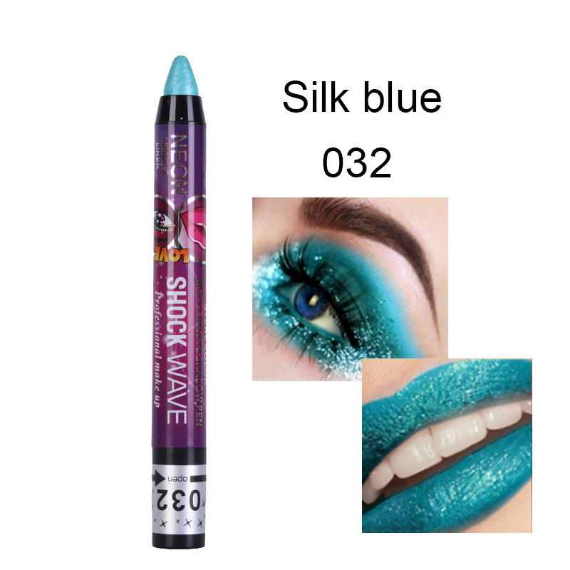 36 Colors Shimmer Eye Shadow Pencil Lip Pen